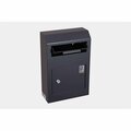 Protex Safe 313 cu ft. Wall-Mount Locking Payment Drop Box Security Safe Locker, Black PR435466